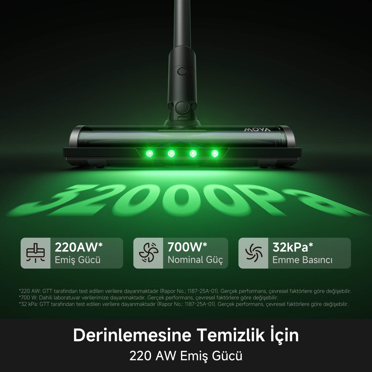 MOVA S7 Ultra Kablosuz Süpürge