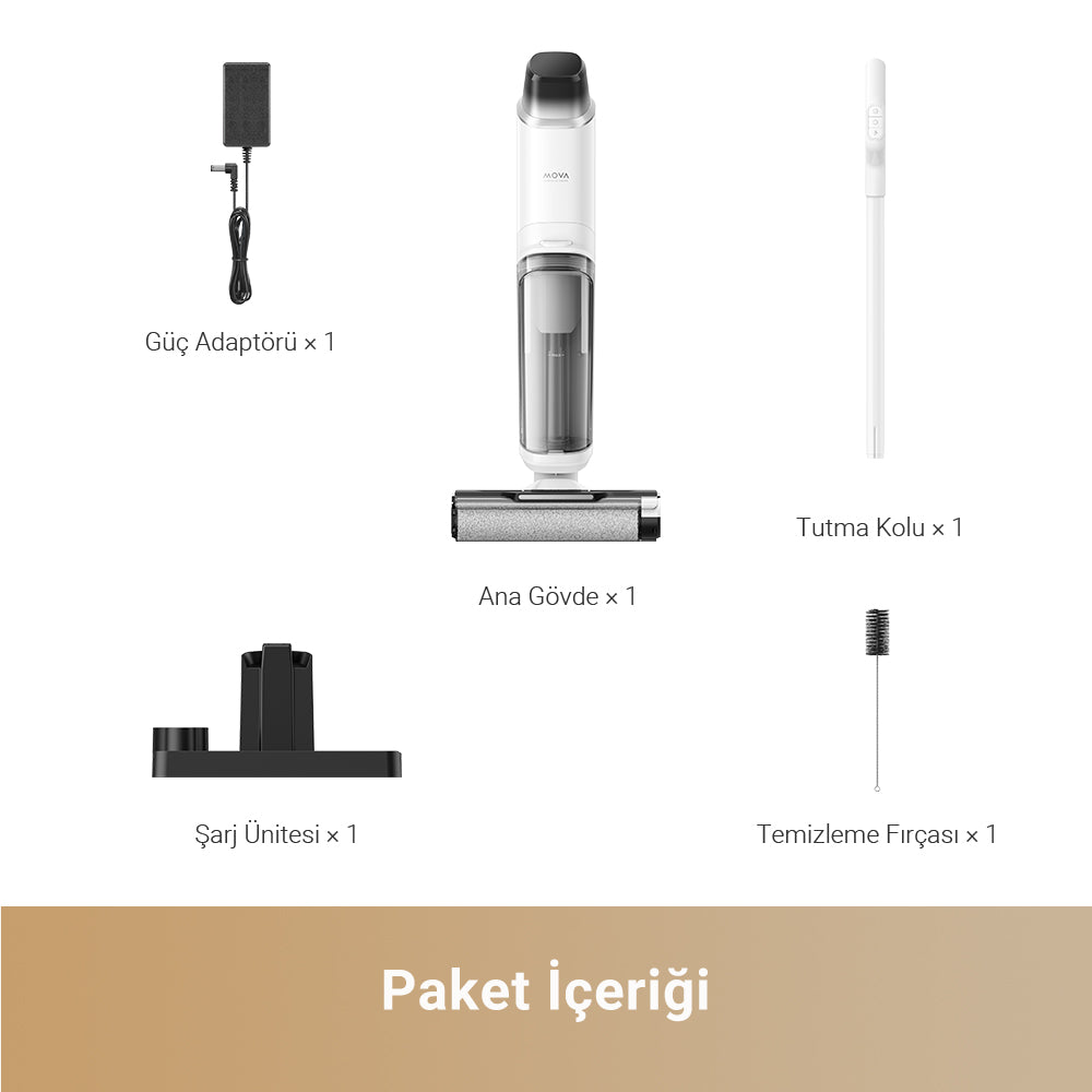 MOVA K10 Pro Islak ve Kuru Süpürge