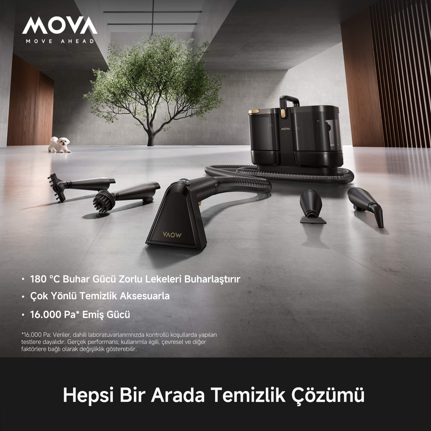 MOVA S10 Çok Fonksiyonlu Buharlı Temizleyici