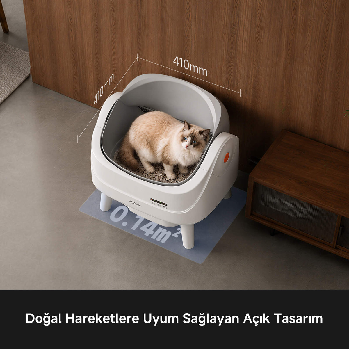 Mova LB10 Air Akıllı Kedi Tuvaleti