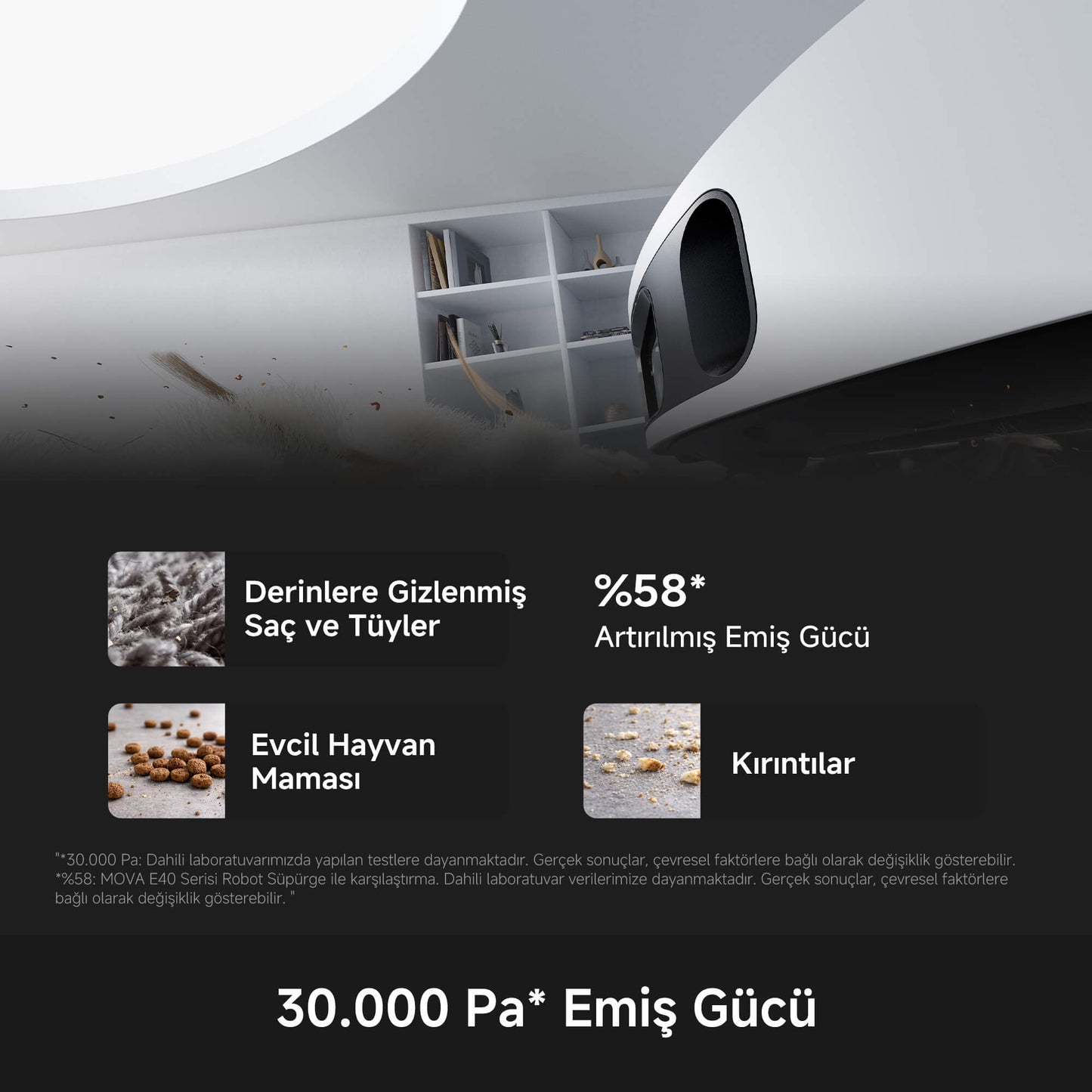 MOVA E50 Pro Ultra Robot Süpürge