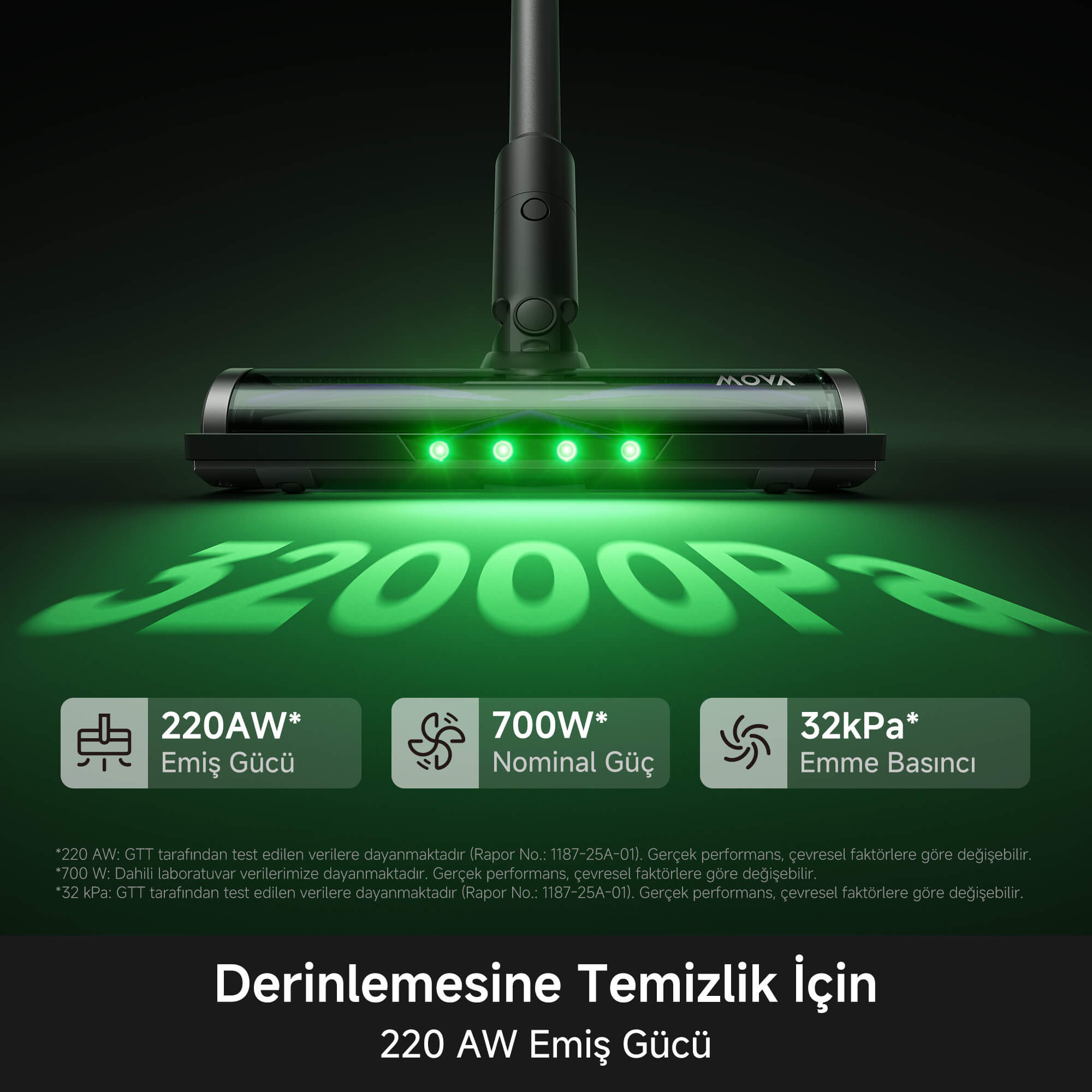 MOVA S7 Ultra Kablosuz Süpürge