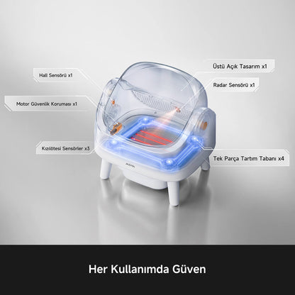 Mova LB10 Air Akıllı Kedi Tuvaleti
