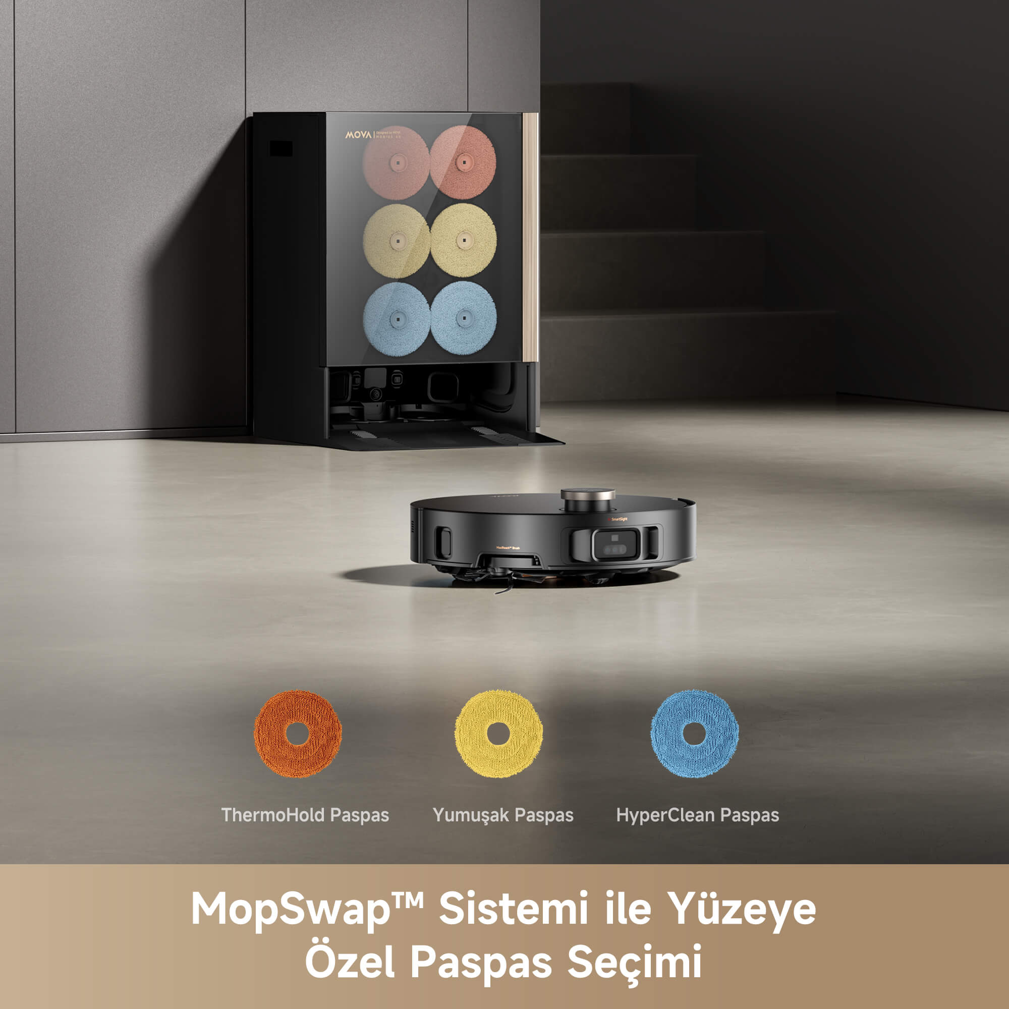 MOVA MOBIUS 60 Robot Süpürge