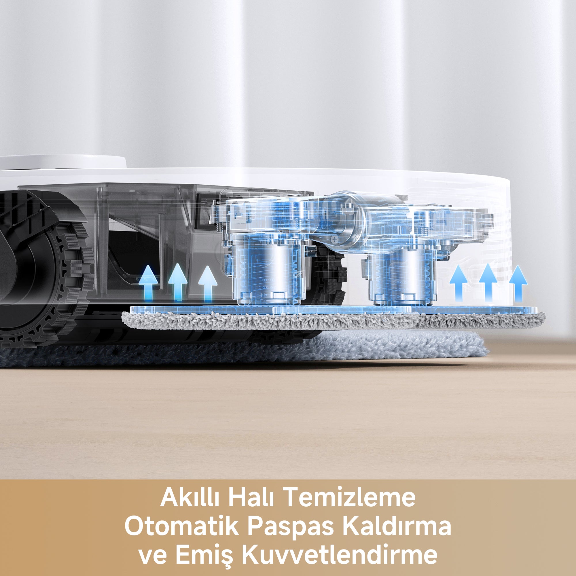 MOVA E40 Ultra robot süpürge akıllı halı temizleme ve paspas kaldırma sistemi