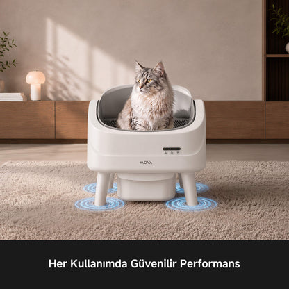 Mova LB10 Air Akıllı Kedi Tuvaleti