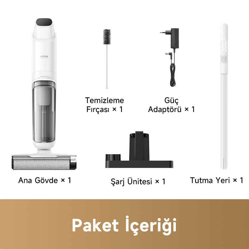 Mova K10 Islak ve Kuru Süpürge