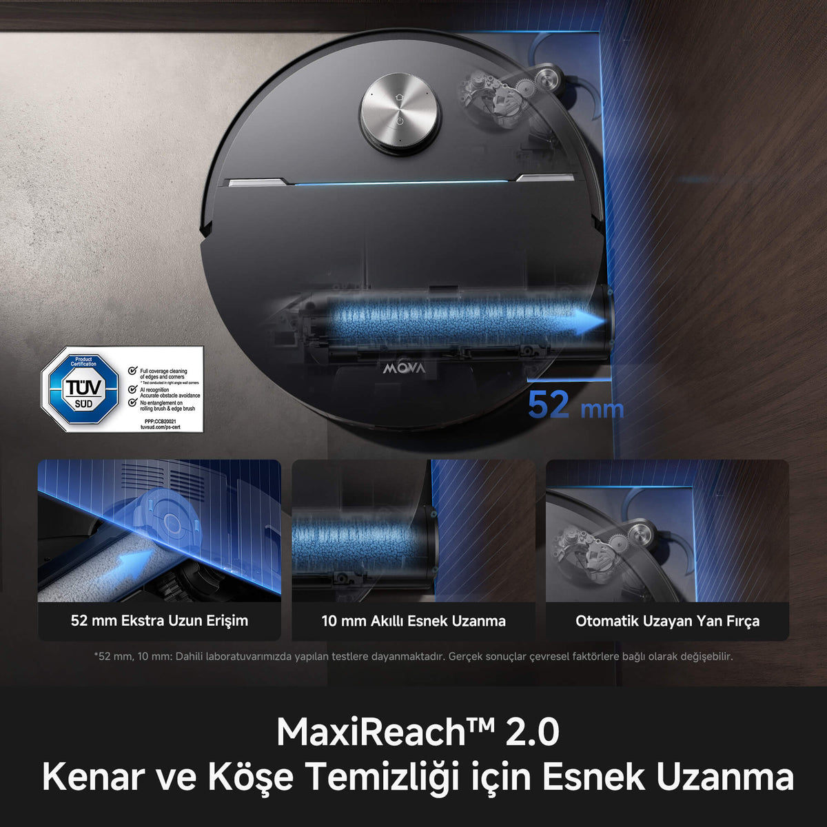MOVA Z70 Ultra Roller Complete Robot Süpürge