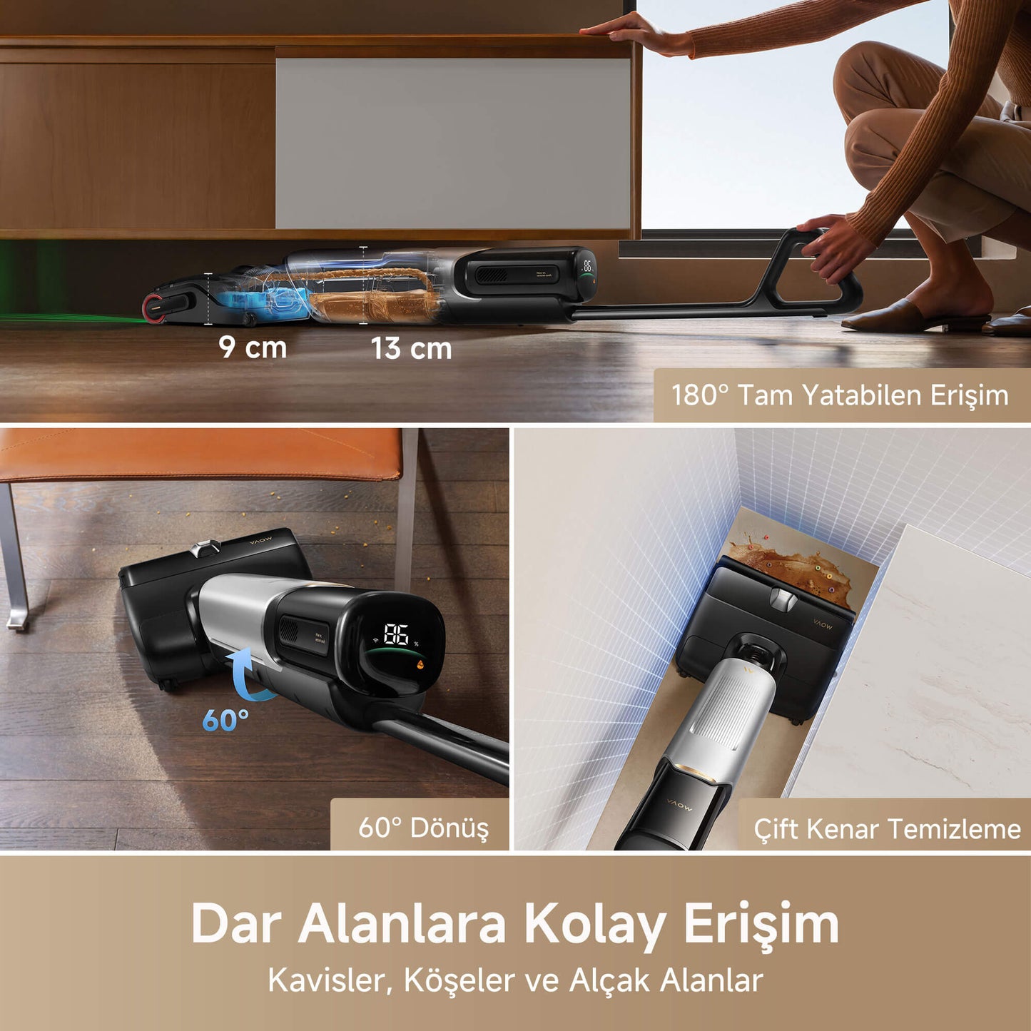 MOVA X4 Pro Islak ve Kuru Süpürge