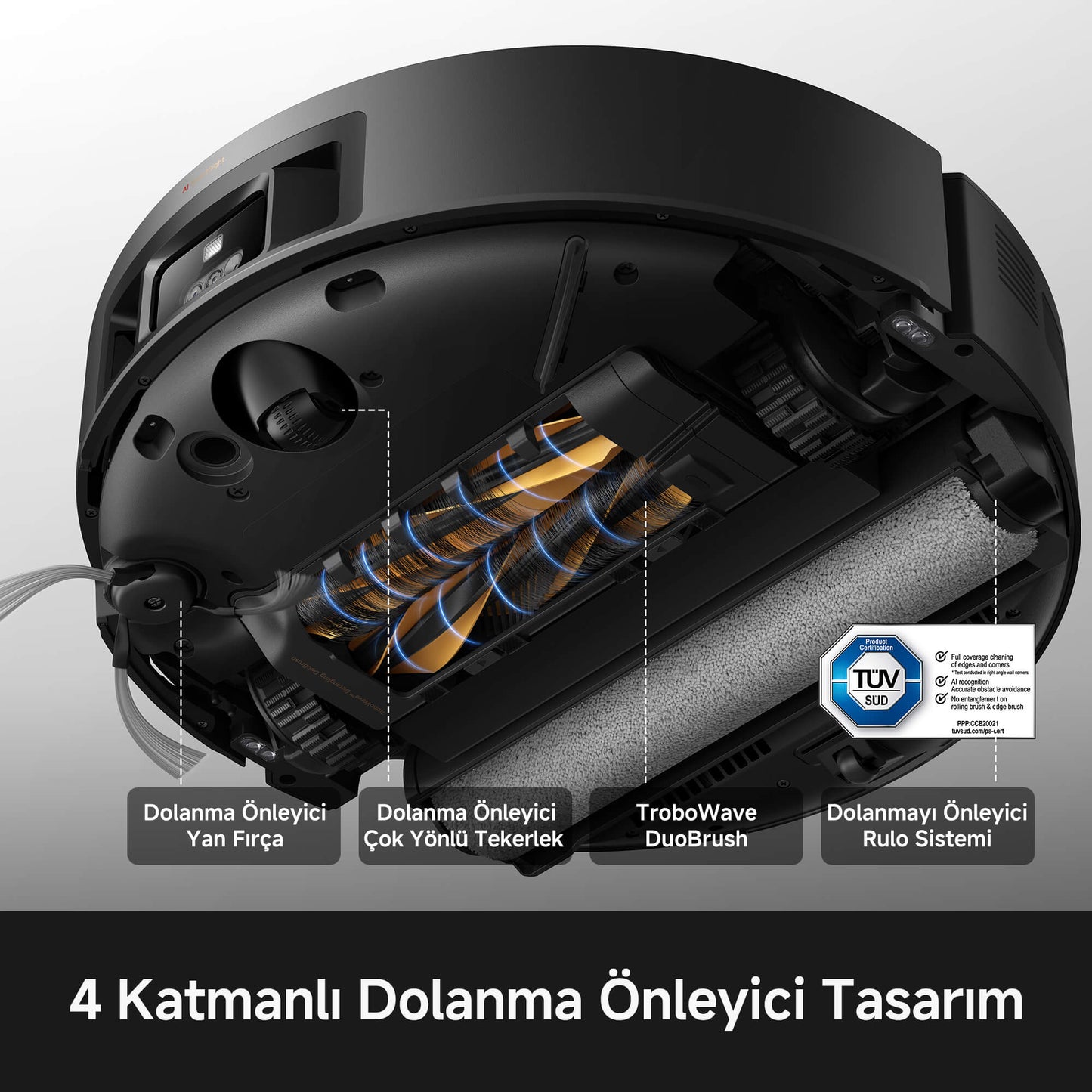 MOVA Z70 Ultra Roller Complete Robot Süpürge
