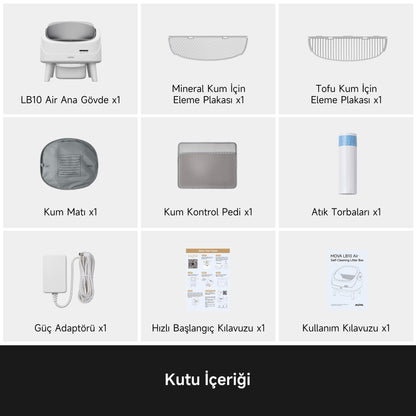 Mova LB10 Air Akıllı Kedi Tuvaleti