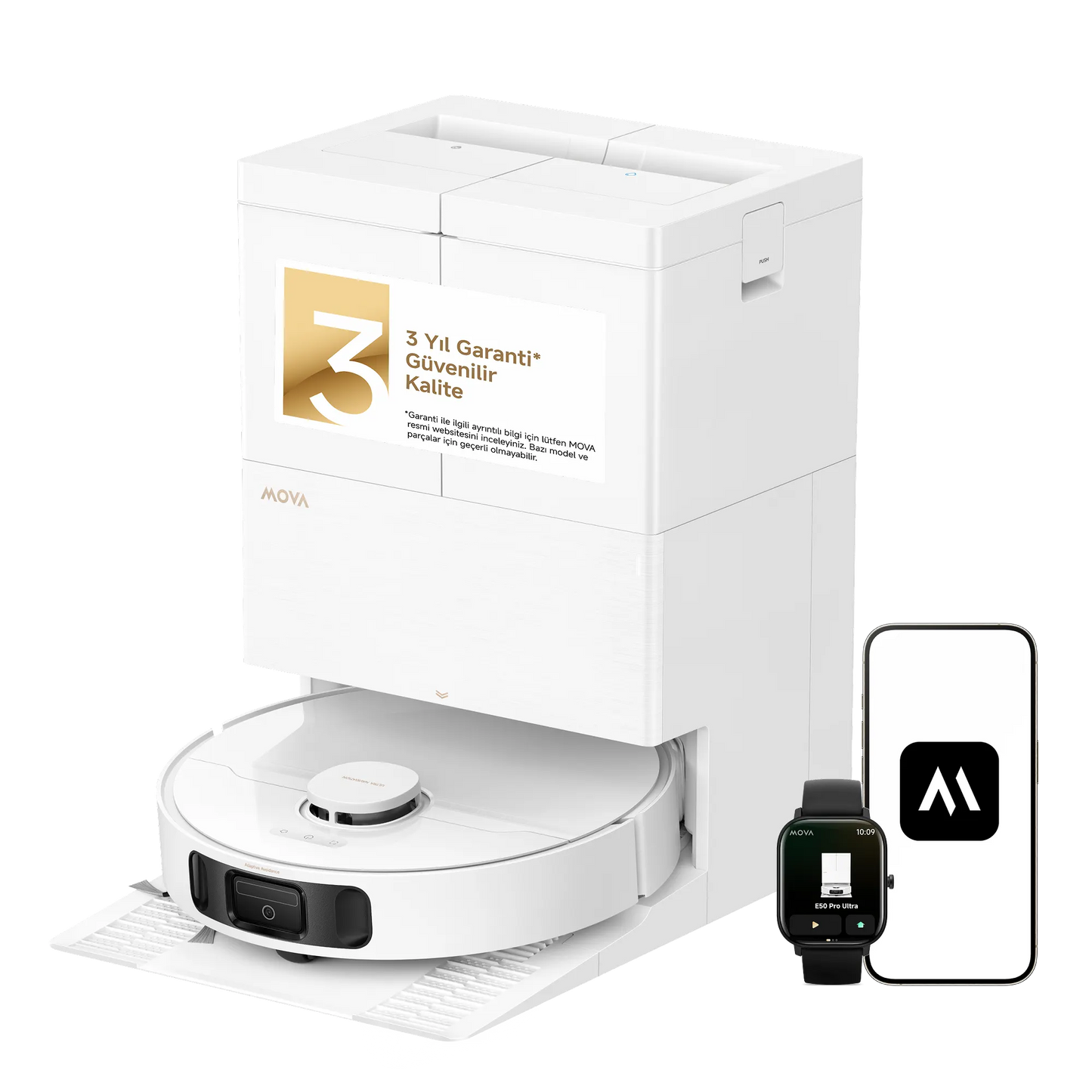 MOVA E50 Pro Ultra Robot Süpürge