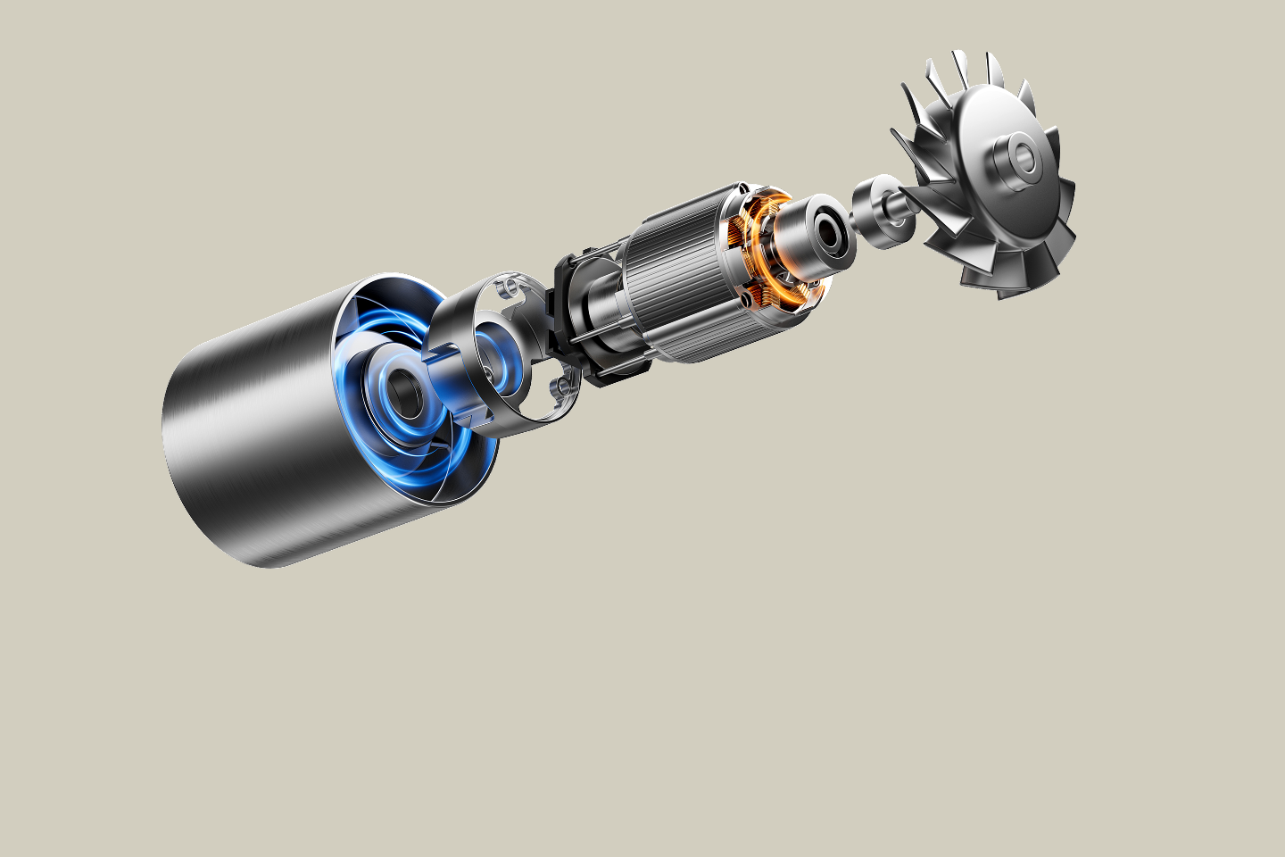 110.000 dev/dk Yüksek Hızlı Motor - 