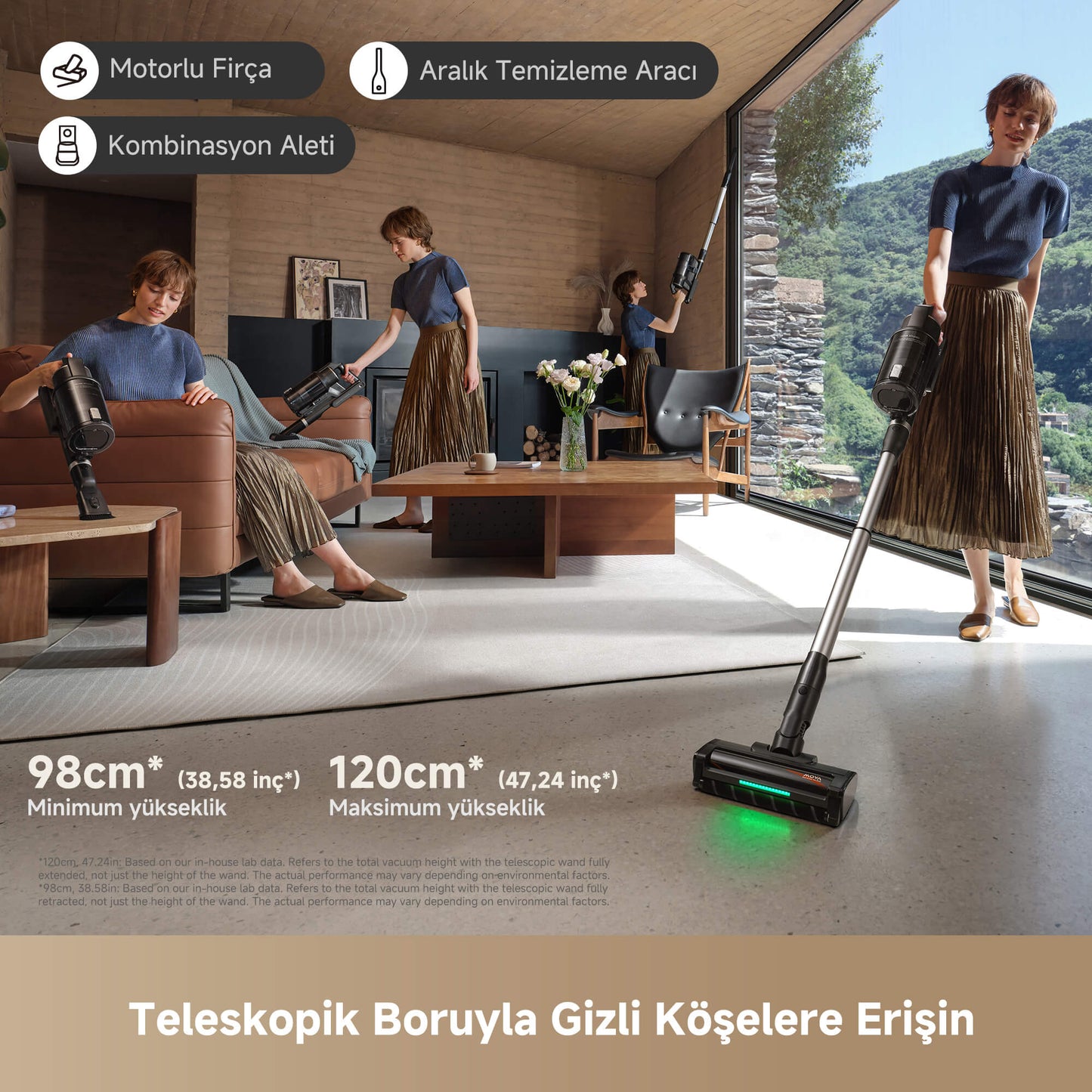 MOVA G70 Complete Kablosuz Süpürge