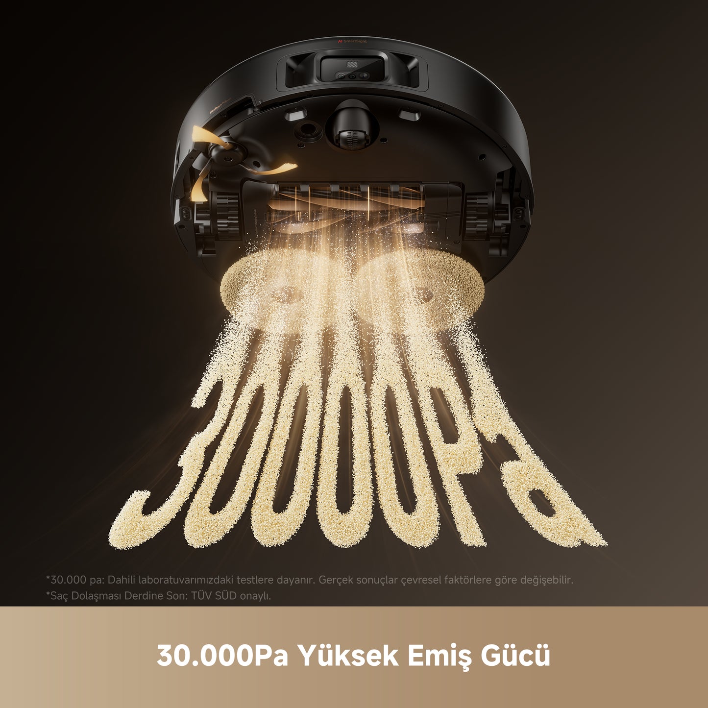 MOVA MOBIUS 60 Robot Süpürge 30.000 Pa Emiş Gücü 