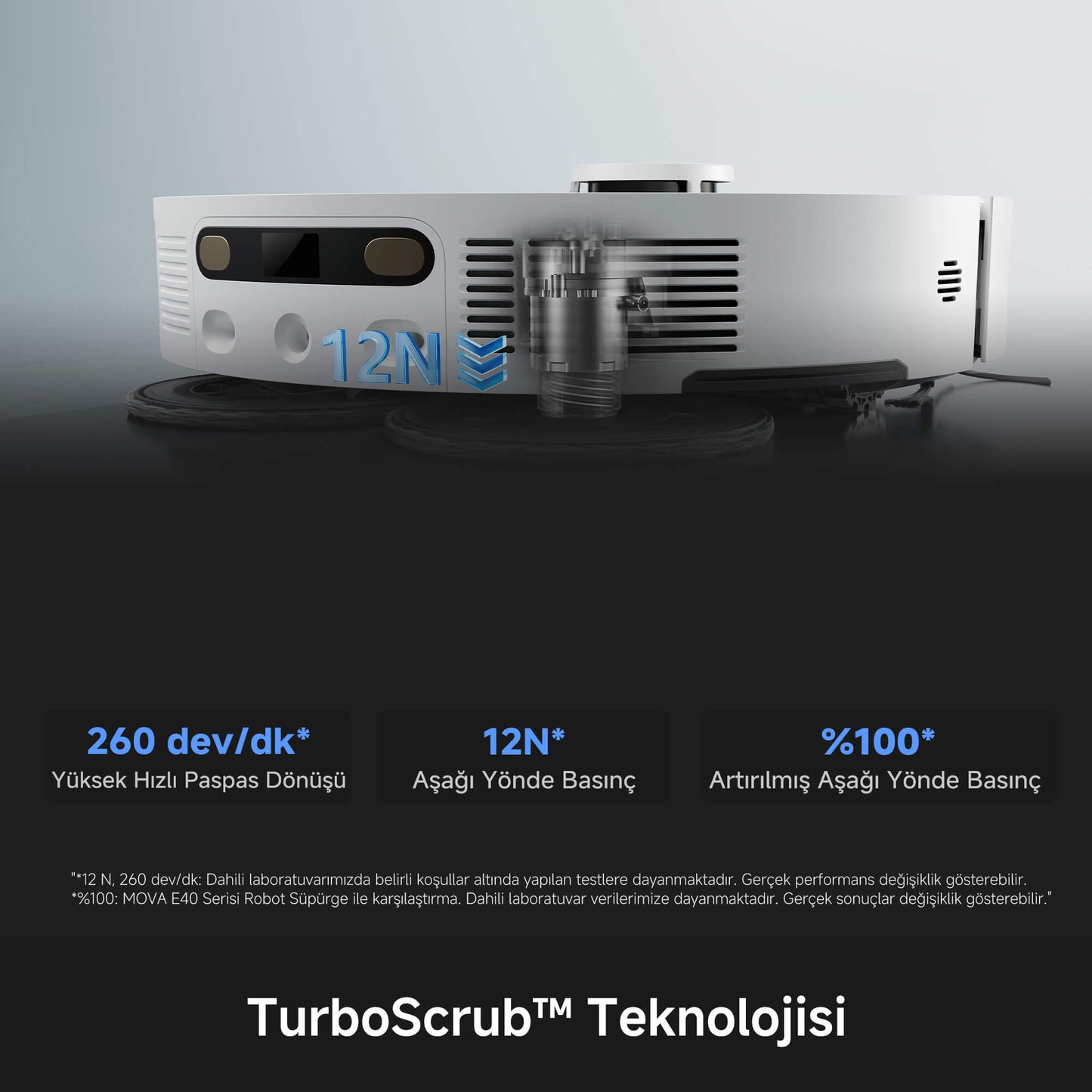 MOVA E50 Pro Ultra Robot Süpürge